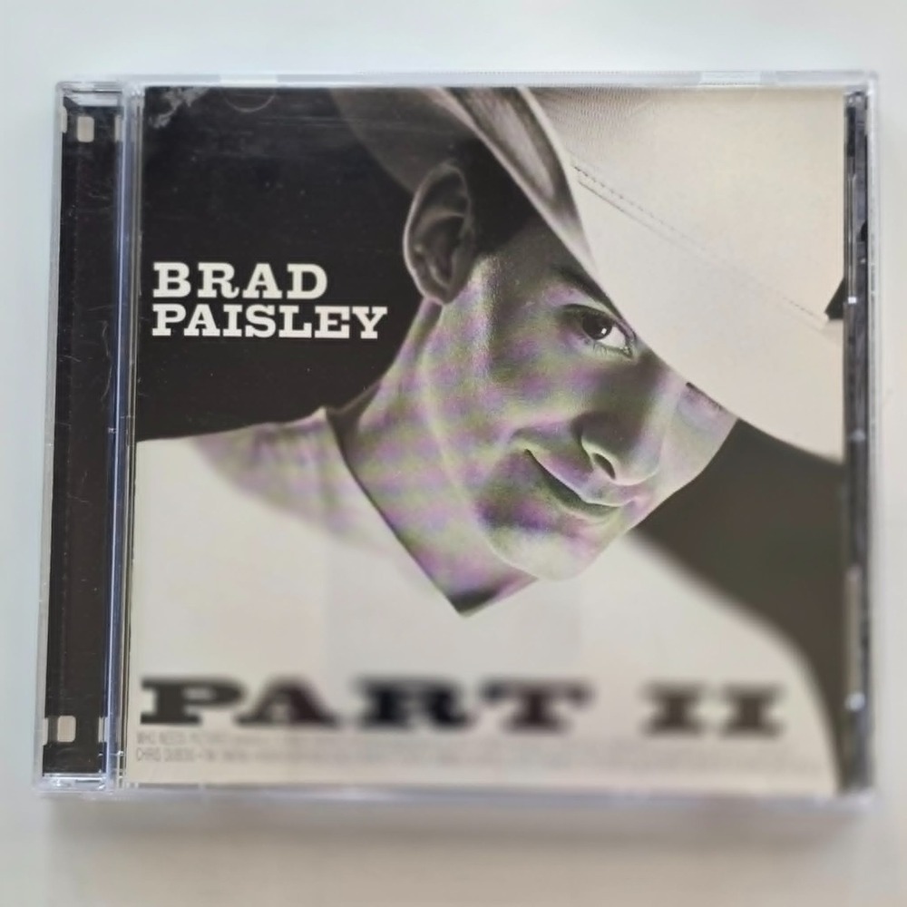 Brad Paisley Part II (CD, 2001, Arista) Contemporary Country